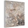 MuchoWow© Decorazione Moderna In Feltro Soggiorno Pannello Parete Salotto | 60x60 cm - Grande Cornice Camera Letto Fiori Di Mandorlo - Arte - Van Gogh - Beige - Astratto