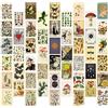 GROBRO7 Kit di collage da parete botanico vintage da 50 pezzi, immagine estetica Indie Room Decor, poster artistico per la decorazione della parete del dormitorio, stampe artistiche da parete per VSCO