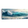 ARTTOR Moderno Quadro su Tela 140x50 cm Stampe da Parete Paesaggi Marino - 5780 | Mare Onde Costa Quadro Decorativo Grande XXL 1 pezzo Soggiorno Camera da Letto Arte da Parete Decorazione da Parete ARTTOR