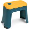 MAGIC SELECT Sgabello Bambini Antiscivolo. Scalino Bagno per Bambini in Plastica PP. Sgabello Basso Impilabile per Lavandino, WC, Cucina e Cameretta, Seduta Ausiliaria per Bambini.
