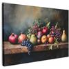 MuchoWow© Quadro Moderno Soggiorno Decorazioni Da Parete Quadri Su Tela Da | 90x60 cm - Salotto Grandi Foto Con Cornice Stampe Su Tela Camera Da Letto Rustico - Natura morta - Frutta