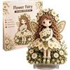 Generico Kit Punch Needle per Principianti Set Fai da Te Artigianale con Fiori di | Kit per Ricamo Punch Needle Per Insegnanti d'Arte Hobbisti Casa Laboratori Progetti Scolastici