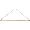 Beyeutao Asta per arazzo in legno, regolabile, 40-70 cm, aste telescopiche per pareti