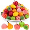 Gresorth Moving Box Falso MINI Frutta mela Pera Pomodoro pesca arancia Limone Pepe Artificiale Partito Decorazione