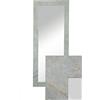 BD Art - Specchio decorativo da parete - Specchio guardaroba a figura intera 120 x 50 cm - Calcestruzzo dorato