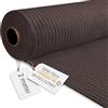 DreamRoots Tessuto Velluto a Coste al Metro, Roasted Cocoa, 2 m | Stoffa velluto per tappezzeria, scampoli velluto al metro, 380 g/m², 140 cm, divani, cuscini, arredo