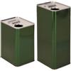 Promotion & Beyond Lattina Olio Rettangolare in banda stagnata 5 Litri VERDE con tappo ermetico 8pz