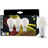 LEDVANCE Bellalux Lampada a LED, E27-base vetro smerigliato,Bianco caldo (2700K), 1521 Lumen, sostituzione delle lampade 100W, non dimmerabile, 3-Confezione