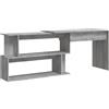 vidaXL Scrivania ad Angolo Misure 200x50x76 cm in in Diversi Colori