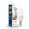 Suprema Lampadina Led Oliva C37 Smart Wi-fi RGB+CCT Attacco E14-40W Cons. 5.5W 470 Lumen - 240° 220-240V