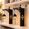 CLMETHE 3 lanterne biblioteca luci angolo lettura mini lampade appendere vintage fili LED caldo decorazione libreria angolo lettura biblioteca domestica amanti dei libri,2Pcs