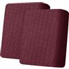 Ystyle Copriseduta Divano Elasticizzato (1 Posto*2, Rosso Vino) | Universale Copricuscini Per Divani, Tessuto Elasticizzato Geometrico, Protezione Antigraffio, Antiscivolo, Lavabile