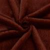 BENECREAT Tessuto In Pelliccia Sintetica A Pelo Corto Marrone Da 50x160cm, Tessuto di Pelliccia Pretagliato per Lavoretti di Halloween e Natale, Costumi, Tappeti, Cuscini e Decorazioni