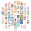 TNSLAND 50 pezzi Boho Aesthetic Pictures - Kit collage da parete, pesca, petrolio, decorazione per dormitorio, per ragazze, adolescenti, vintage, arancione, boho, kit di stampa da parete, piccoli poster