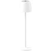 Majestic GAIA - Lampada da tavolo LED con base di ricarica a contatto inclusa, Luminosità regolabile, 3 tonalità di luce selezionabili, Adatta per interni ed esterni (protezione IP65), H 27 cm, Bianco