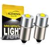 Ruiandsion Lampadina a LED P13.5S 6-24 V, 6 V, 9 V, 12 V, 18 V, 19,2 V, ricambio per Ryobi Milwaukee DeWalt, torcia, lanterna, luce da lavoro, lampadine maglite, non polarità (confezione da 2)