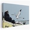 Artis Laboratory Poster Corto Maltese sul Mare 100x150 - Stampa su Tela Riproduzione Artistica SENZA CORNICE, Quadri Moderni Soggiorno, Arredo Casa Ufficio, Eco-Friendly, Made in Italy