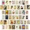 Bymivofun Confezione da 50 Immagini Estetiche per Collage da Parete, Esposizione di Foto in Dormitorio, Stampe d'arte da Parete per la Stanza, Poster Murali Estetici Boho286