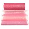 Hileyu Tulle Glitter Arcobaleno 6 Pollici x 10 Iarde Tessuto Reticolato con Paillettes Rotolo di Nastro Scintillante Rosa
