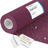 DreamRoots Tessuto Impermeabile al Metro Esterno, Borgogna, 1 m | Stoffa impermeabile per esterno, tessuto idrorepellente, 160 cm, 220 g/m² 600D, cuscini, tende, tela cerata