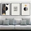 PYNVDD Poster su tela, arte da parete astratta moderna, stile bohémien, decorazione da parete geometrica, senza cornice, immagine 4,40 x 60 cm x 3