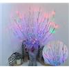 Ulalaza 6 Pack Twig Lamp Funziona a Batteria Rami di salice Illuminati a LED Riempitivi per vasi Utilizzare per la Decorazione della Festa Domestica di Natale Indoor Outdoor