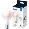 WiZ Lampadina Goccia Smart LED WiFi, A67, Luce Bianca e Colorata RGB, E27, equivalente a 100W, Tecnologia SpaceSense, Controllo Vocale (Alexa, Apple HomeKit, Google Home)