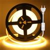 Wisada COB Led Strip Light, 240 LED/M Striscia luminosa al neon con interruttore, 220V Flex Neon LED Strip, Cuttable LED Neon Rope Light per la decorazione interna (Bianco Caldo (3000-3500K), 1M)