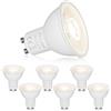 Dehobo Lampadine LED GU10, Lampadina GU10 LED, Lampadine GU10 LED 4000k 6pz | Lampada Luce Naturale 480 Lumen,Lampadine GU10 LED Equivalente a 60 W per GU10 Faretti LED Soffitto,Luci LED Non Dimmerabile