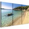 LUMASOUL Trittico Quadri Moderni su Tela 120x80 cm | 3 parti, stampa decorativa da parete, wall art per soggiorno e camera da letto