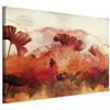 murando Quadro Fiore 90x60 cm 1 Pezzo - Stampa su Tela Strutturata XXL Grande - Quadri Moderni Soggiorno Grandi - Stampe da Parete Murale Arte Moderno Pittura - Papavero come dipinto b-C-1034-b-a