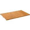 vidaXL Tappeto da Bagno Naturale 80 x 50 cm Legno di Acacia Massello