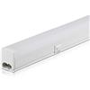 V-TAC Plafoniera LED Chip Samsung Lineare 7W 60cm Raccordabile con Interruttore 6400K