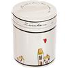 Egan Lc02T/2Zu Barattolo, Ceramica Smaltata, Avorio, Small