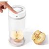 Minidiva Smart Vacuum Container, contenitore automatico elettrico ermetico in vetro per alimenti per la conservazione del caffè preparazione pasto (1350ml) bianco