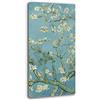 Printerland Quadro Moderno Verticale Van Gogh Ramo di Mandorlo in fiore Quadri moderni da Parete XXL grande Stampa su tela Canvas Decorazione Murale muro Soggiorno Camera letto Cucina (30x70 cm, Van Gogh)