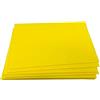 Jtnohx Fogli di Feltro Rigido Tessuto Feltro Pannolenci Giallo 2mm 12 Pezzi | Fogli Quadrati Colorato per L'artigianato Progetti di cucito e fai da te 17,78 x 28,7cm(Giallo)