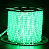 XUNATA 3 Metri Striscia LED Rotonda Flessibile, AC 220 V Luce Corda Verde, Nastro Trasparente Impermeabile IP65, illuminazione a 360 ° per Decorazioni Esterne