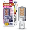 OSRAM Lampade a LED con attacco g9 | 40 W di ricambio, risparmio energetico, lunga durata (15.000 h), luce bianca calda | PARATHOM LED PIN g9 40 4.2 W/2700 K