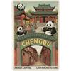 CMHOK Retro Travel China Chengdu Metal Tin Sign | Decorazione da parete vintage per bar, club, giardino, poster in metallo, 20 x 30 cm