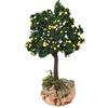 Ferrari & Arrighetti Bertoni Albero di Limoni per Presepe | Alberello Decorativo per Ambientazioni Natalizie | Adatto a Statuine 8-12 cm | Prodotto Italiano | 4x4x13 cm