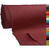 A-Express 100% Cotone Tessuto di tela Materiale Stoffa da Sartoria Tenda Borse 145cm 57 Larghezza 250GSM Venduto al Metro - Mezzo Metro 50cm x 145cm Borgogna