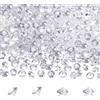 TOAOB THE ONE AND ONLY BABY TOAOB 700 Pezzi Gemme di Diamanti 10mm Cristalli Decorativi Trasparenti | Diamante in Acrilico, Coriandoli, per Vasi Riempitivi Matrimonio Feste Compleanni Decorazioni Artigianato