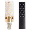 IOEDHW Lampadina a mais E14 con telecomando, confezione da 1/3 E14 Lampadine a LED con bocca piccola a vite 9W-700LM, oscuramento infinito, il telecomando può controllare 20 metri per lampadario da ta