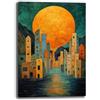 Printerland Quadro Moderno Soggiono Astratto Città Casa Quadri Moderni su Tela Stampa Canvas Astratta Decorazione da Parete Camera da Letto Arredamento Contemporaneo (6, 70x100 cm, Canvas intelaiato)