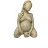 CHBDJY Statua della donna nascita, figura del parto incinta, grande dea madre regalo per ostetrica neonato resina artigianato decorazione per la casa, collezione