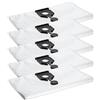 Sileduove Confezione da 5 sacchetti per aspirapolvere Karcher 2889-1540 NT 30 30L Ap Te L, in tessuto non tessuto, colore: bianco