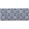 LaVelahome Tappeto Cucina a Metraggio in PVC - Larghezza 50 cm - Effetto Maioliche Decorative - Antiscivolo, Lavabile, Resistente al Traffico - Passatoia su Misura