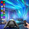 Yuinzin Proiettore Stelle Soffitto Aurora Galassia Projector Bluetooth con Musica | Nero Lampada d'Atmosfera per Camera da Letto 16 Colori Regolabili Cielo Stellato Telecomando Timer Regalo per Ragazze