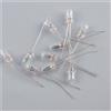 DYYK 10 pz Miniatura 0.07A 3mm 4mm 5mm 1.5V,3V,6V, 9V,12V, 24V Lampada Lampadina Edison Incandescente Filamento Riso (Size : 3mm 6V)